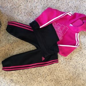 Adidas sweat suit